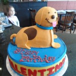 Dog annd Cake