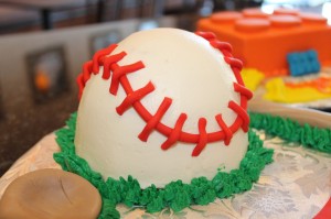 Baseball Smasher Cake