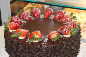 Chocolate Curls & Strawberries - Chocolate & Strawberries Galore