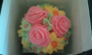 Cupcake Floral Bouquet