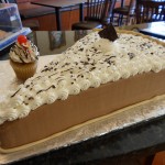 Giant slice chocolate mousse pie - serves 15+