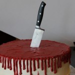 Halloween - Knife in Cake