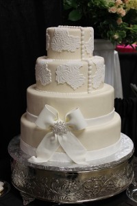 Fondant - Lace and Bow