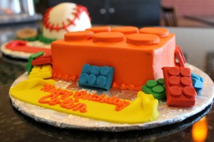 Lego Smasher Cake