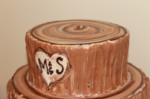 Wood inspired Cake