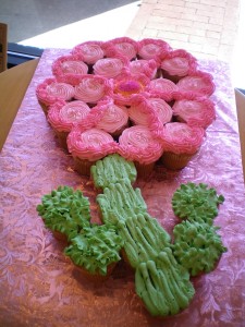 Flower - Cupcake Cake