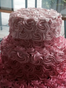 Pink Ombre Rosette