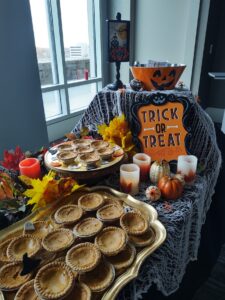 Halloween Dessert Table